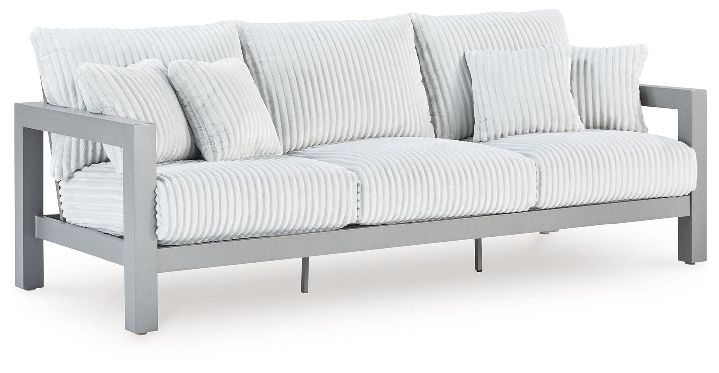 Hurley Park - Sofa With Cushion - Gray
