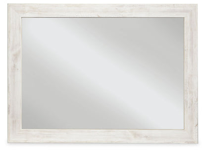 Paxberry - Whitewash - Bedroom Accent Mirror
