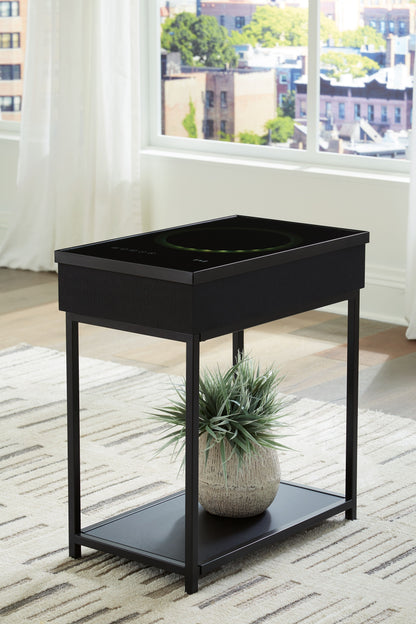 Gemmet - Accent Table - Black