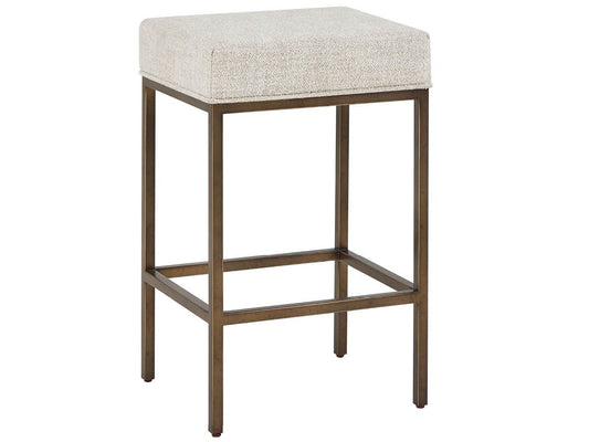 Montclair - Console Stools - Beige / Light Brown