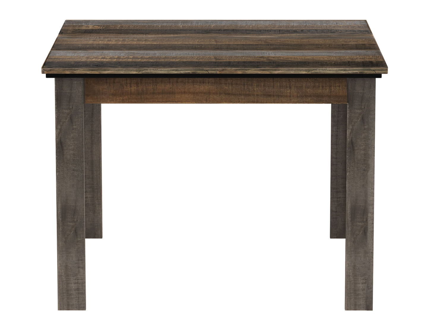 Loft - 42" Table - Two Tone Gray / Brown