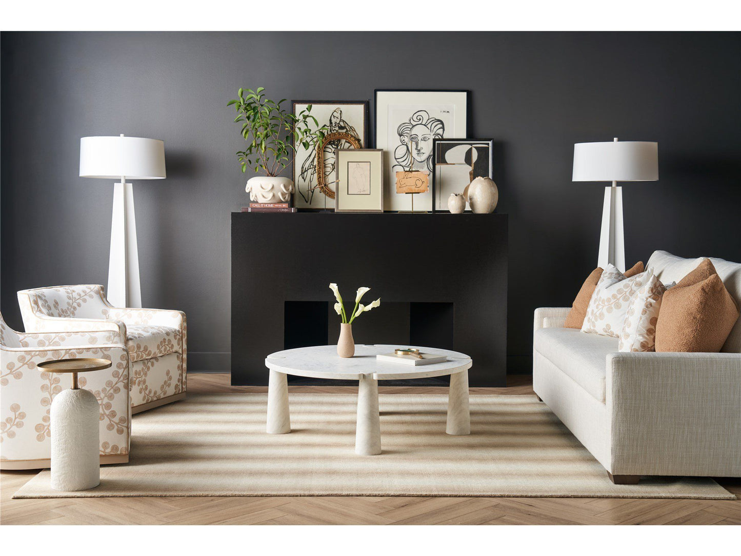 Modern - Anniston Cocktail Table - White