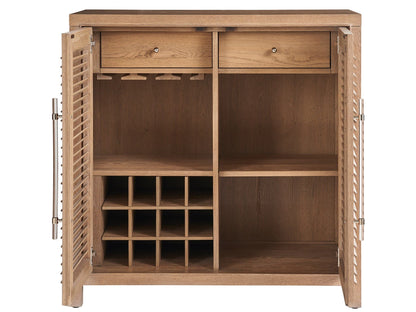 Weekender Coastal Living Home - Bar Cabinet - Light Brown