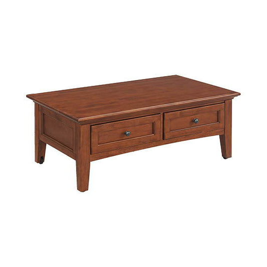 McKenzie - Lift Top Coffee Table - Glazed Antique Cherry