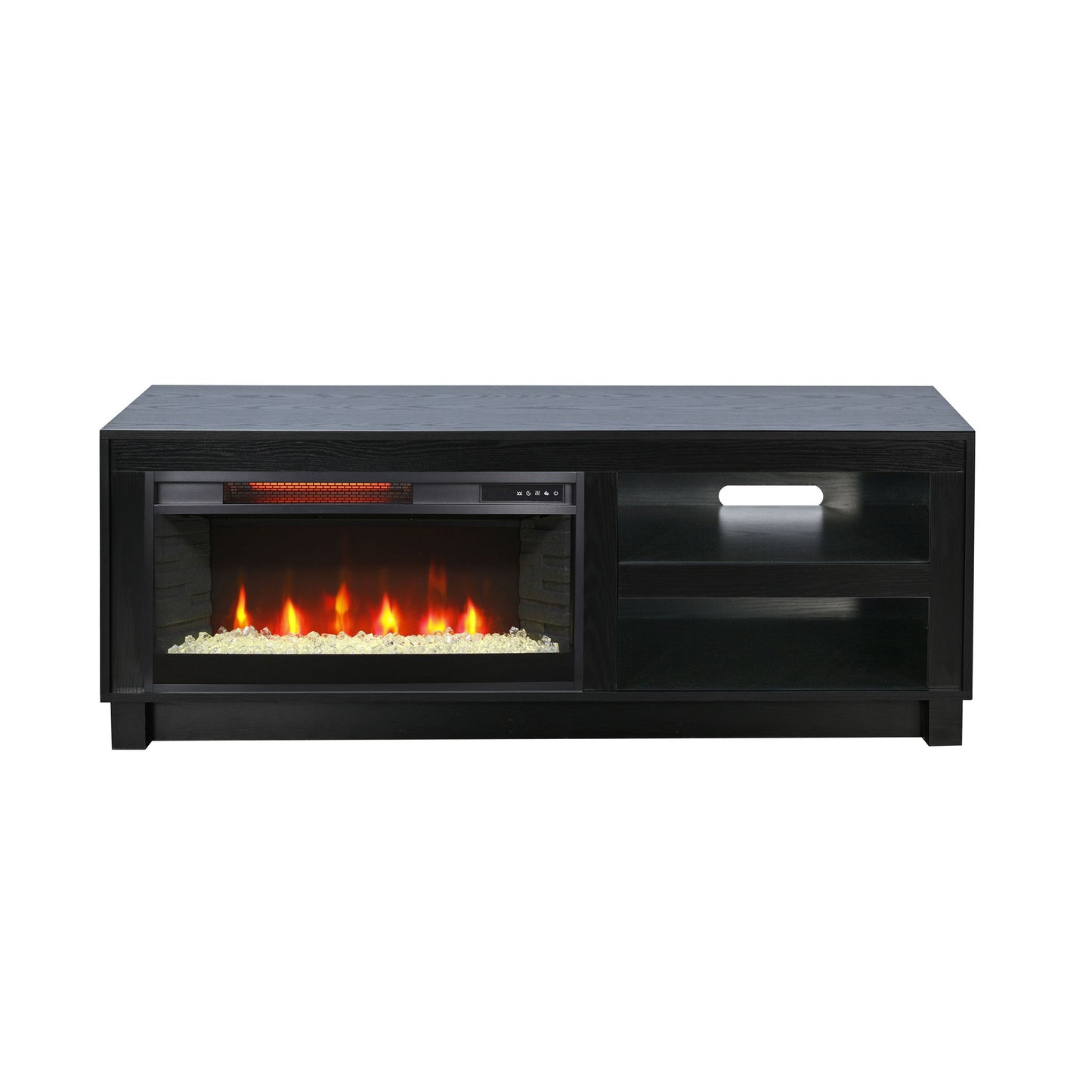 Napa 4 Doors Console With Fireplace Insert Option