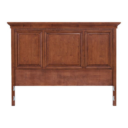 McKenzie - King Grand Headboard - Glazed Antique Cherry