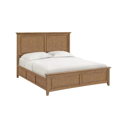 McKenzie - King Premier Bed - Pecan