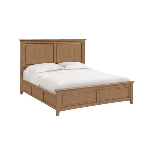 McKenzie - King Premier Bed - Pecan
