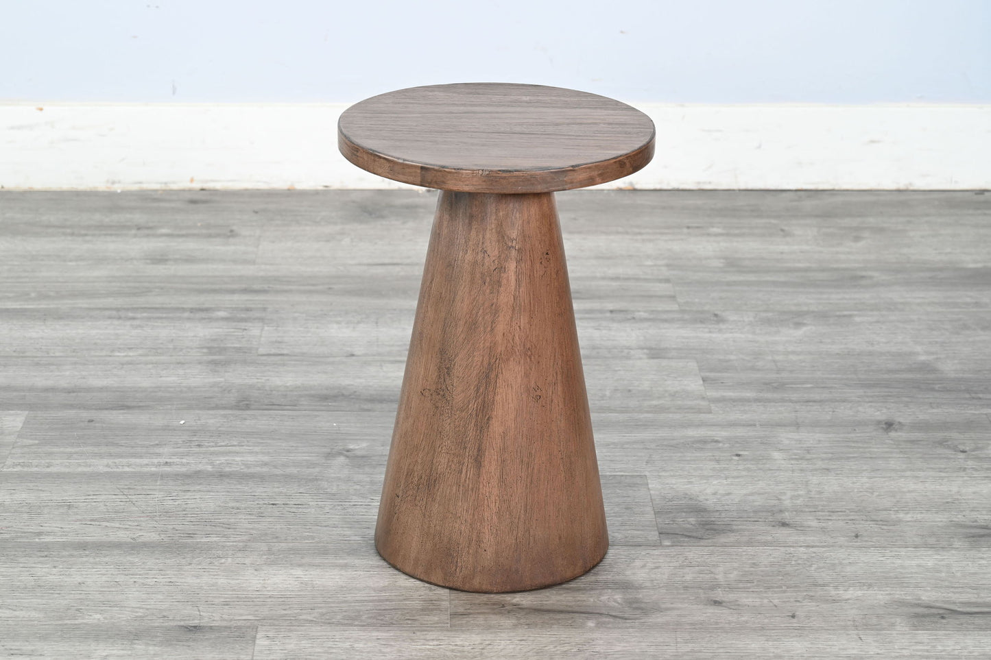 Felicity - Modern Solid Wood Pedestal Side Table