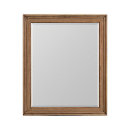 McKenzie - Rectangular Mirror - Pecan
