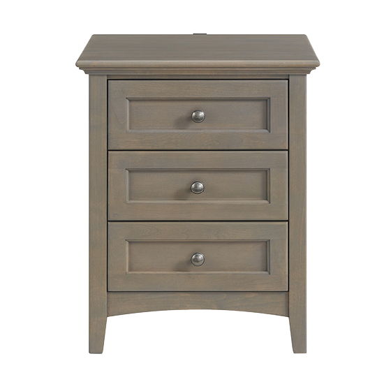 McKenzie - 3-Drawer Nightstand - Fieldstone