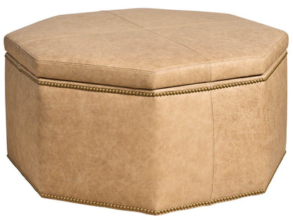 Conrad - Large Storage Ottoman, Special Order - Light Brown