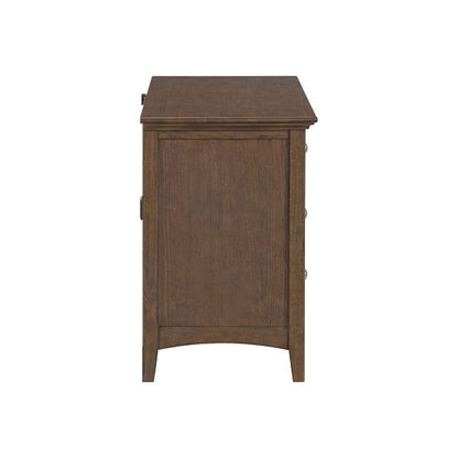 McKenzie - 29.5" 4-Drawer Nightstand - Java