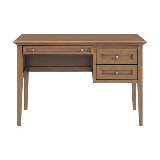McKenzie - 3-Drawer Desk - Pecan