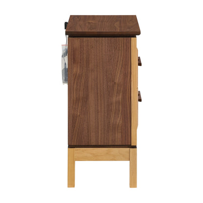 Addison - 2-Drawer Nightstand - Natural