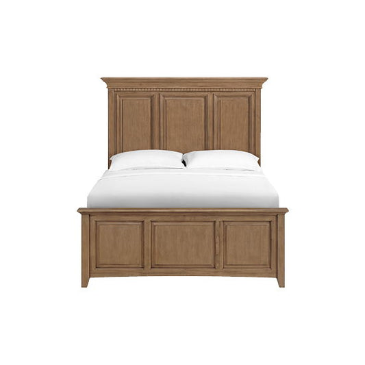 McKenzie - Queen Grand Bed - Pecan