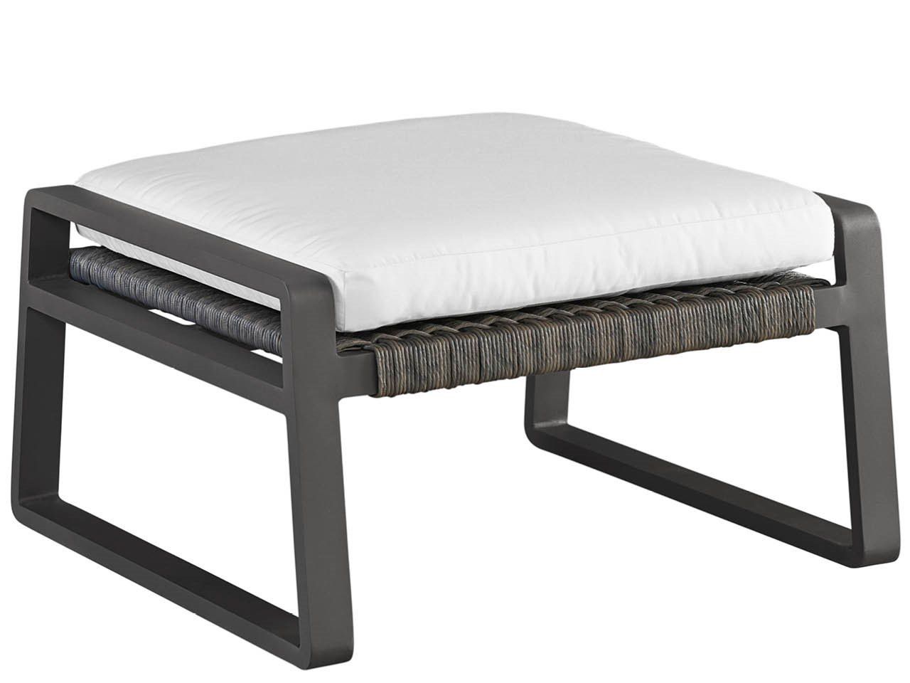 Coastal Living Outdoor / San Clemente - Ottoman - Black