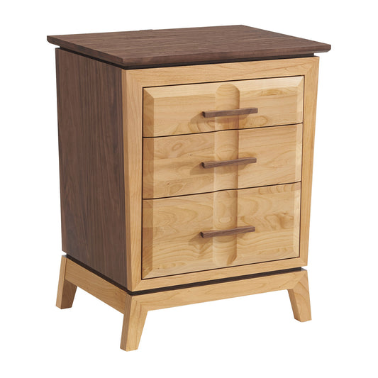 Addison - 3-Drawer Nightstand - Natural