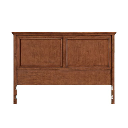 McKenzie - California King Premier Headboard - Glazed Antique Cherry
