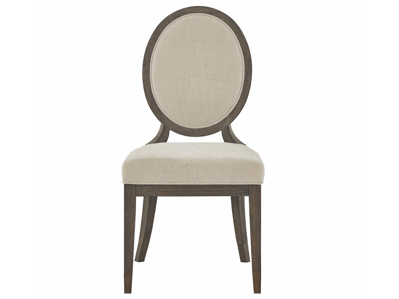 Montclair - Oval Side Chair (Set of 2) - Cocoa