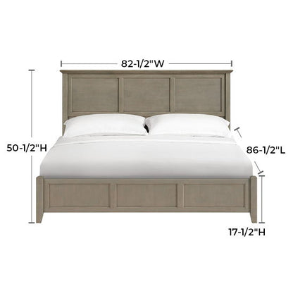 McKenzie - King Classic Storage Bed - Fieldstone