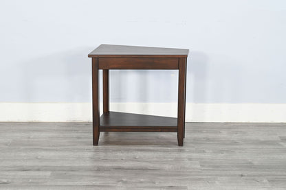 Chair Side Table - Coffee Bean / Dark Brown
