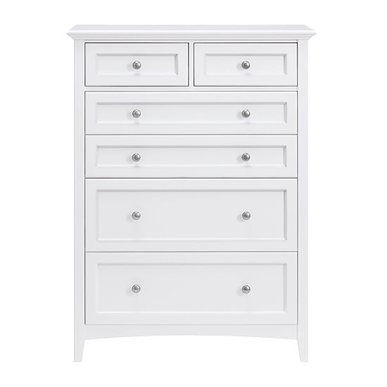 McKenzie - 6-Drawer Chest - Snowbound