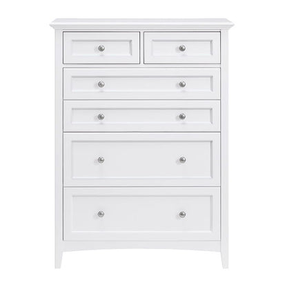 McKenzie - 6-Drawer Chest - Snowbound