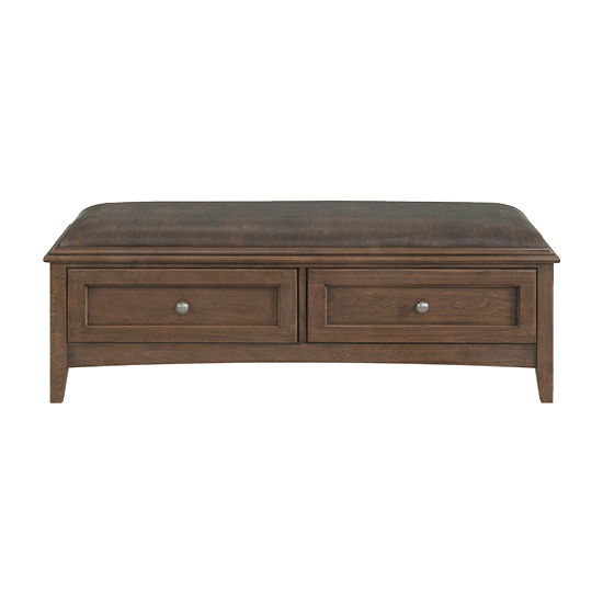 McKenzie - 2-Drawer Bench - Java