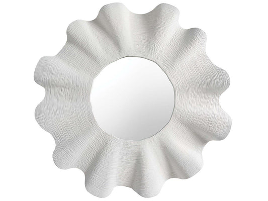 Weekender Coastal Living Home / Scallop - Mirror - White