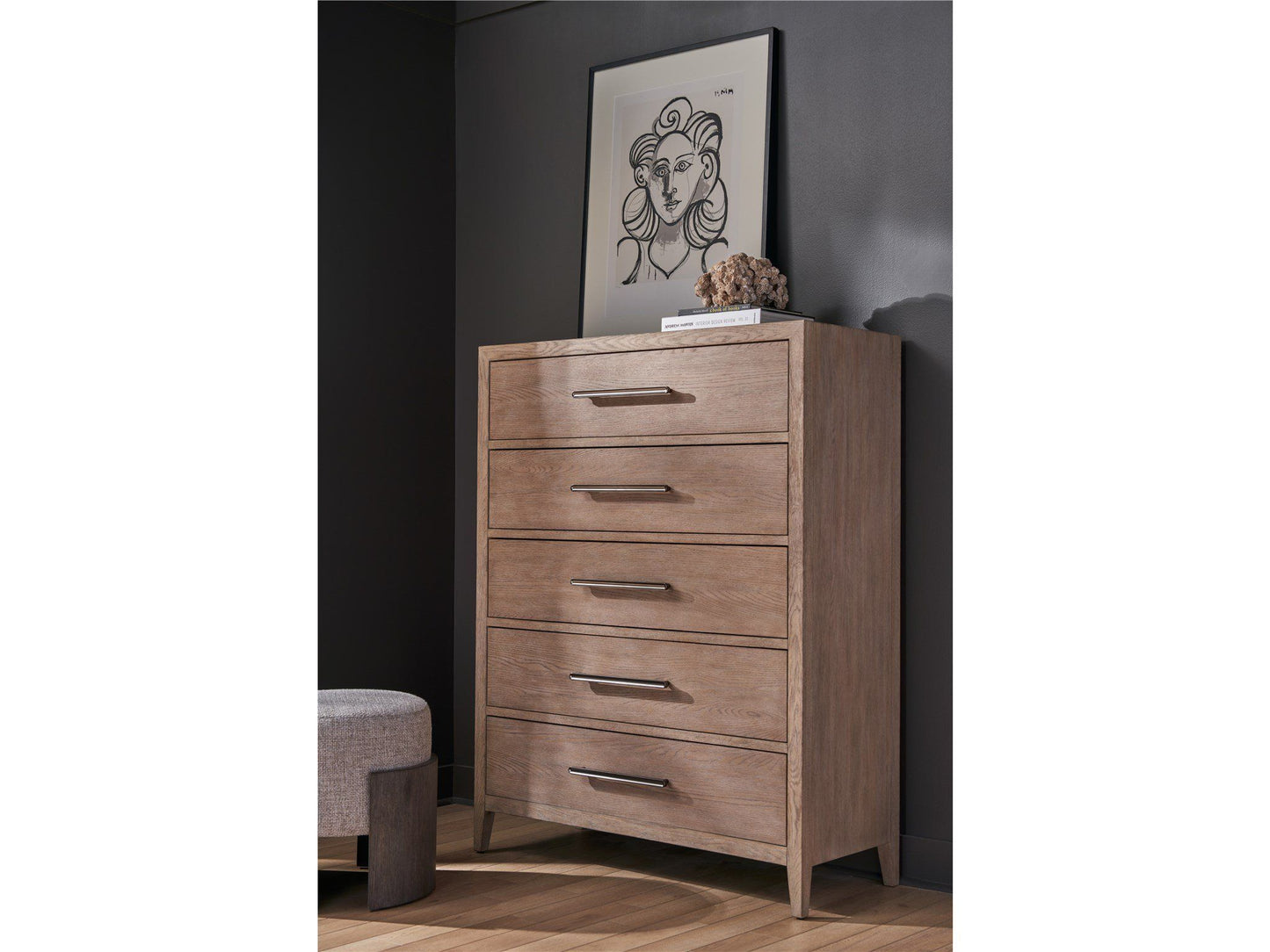 Modern - Cove Drawer Chest - Light Brown