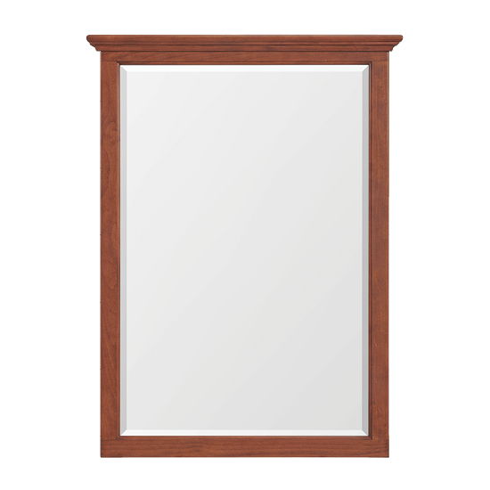 McKenzie - Beveled Mirror - Glazed Antique Cherry