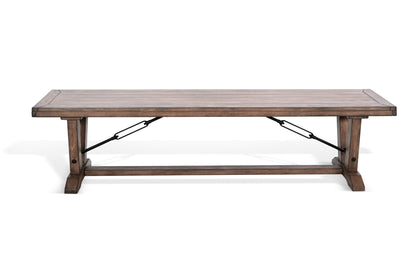 Doe Valley - Yellowstone Bench With Turnbuckles - Buckskin