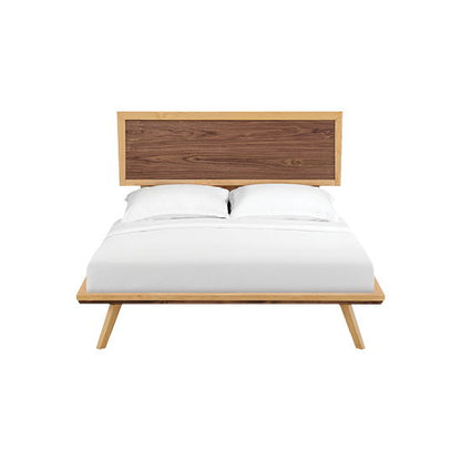 Addison - Queen Adjustable Headboard Platform Bed - Natural
