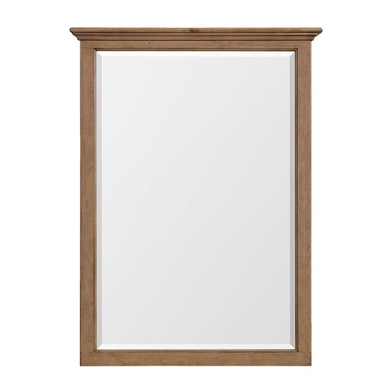 McKenzie - Beveled Mirror - Pecan
