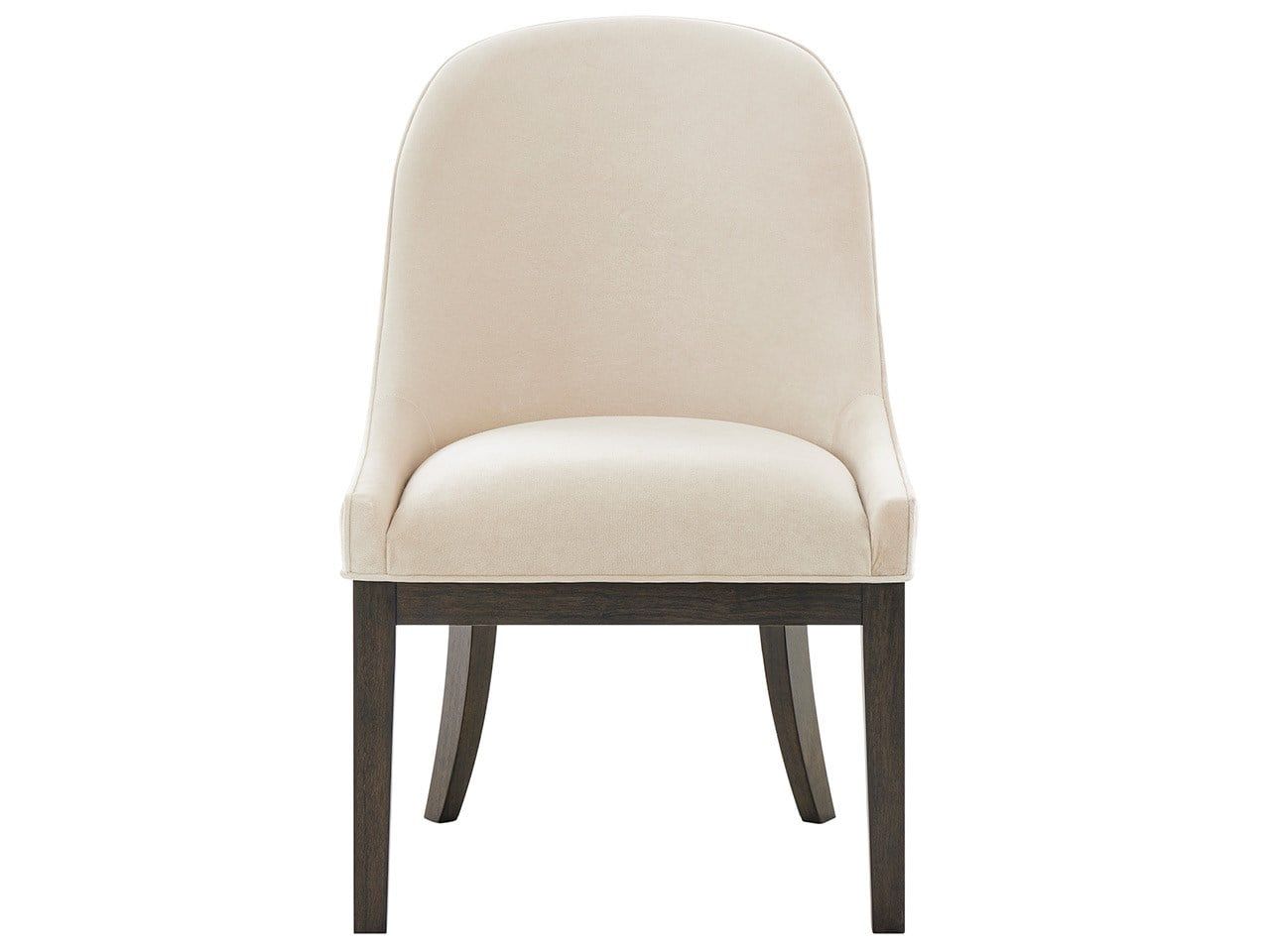 Fenwick - Upholstered Arm Chair - Beige / Dark Brown