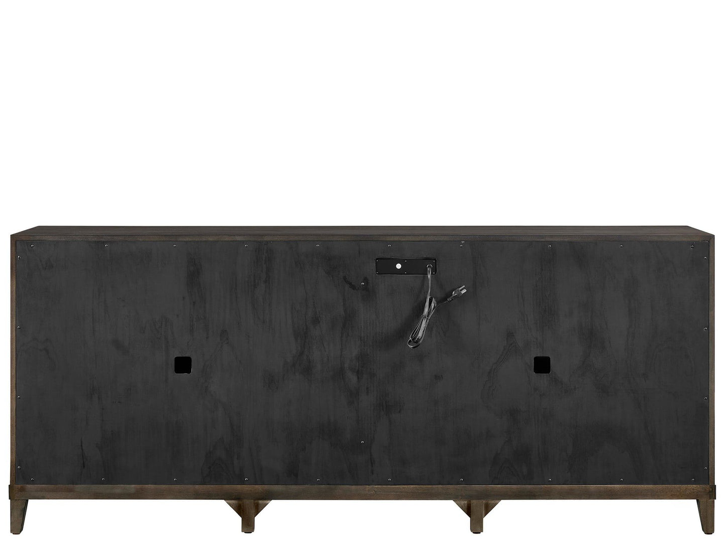 Fenwick - Embossed Credenza - Dark Brown