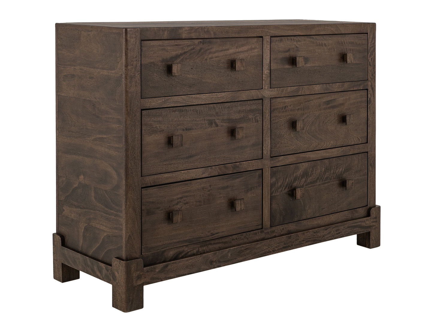 Atenas - 6-Drawer Dresser - Brown