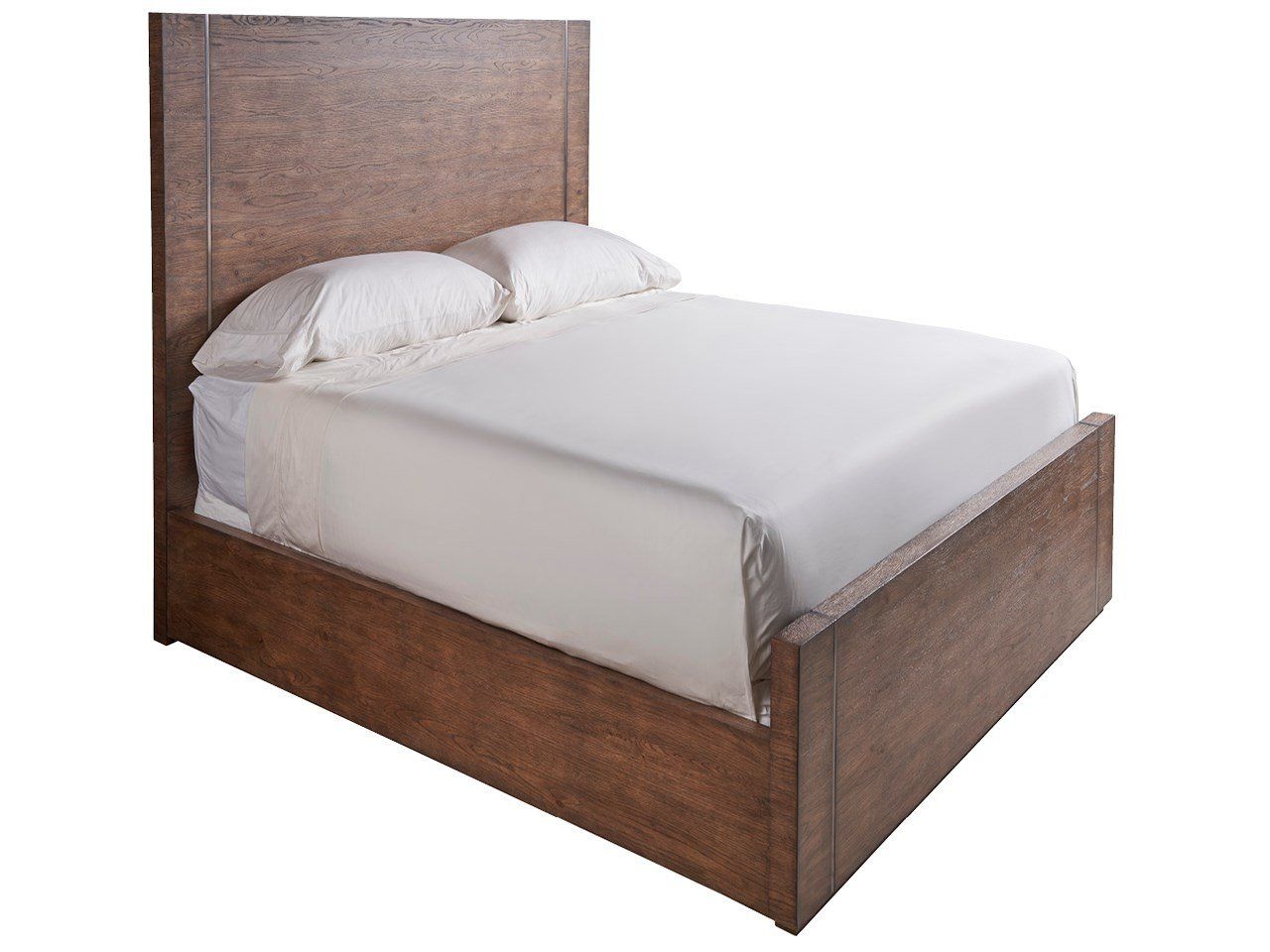 Modern - Koda King Panel Bed - Dark Brown