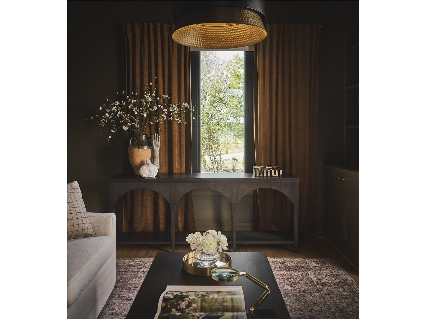 Fenwick - Console - Dark Brown
