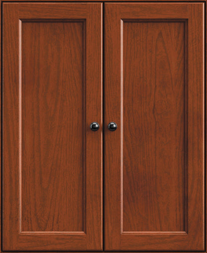 McKenzie - 24.7" W Cabinet - Glazed Antique Cherry