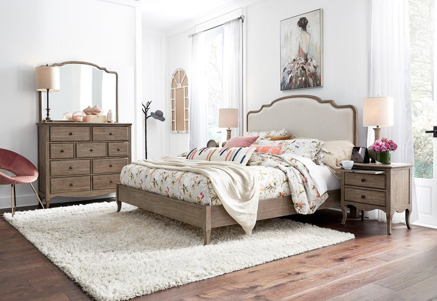 Twin Upholstered Bed