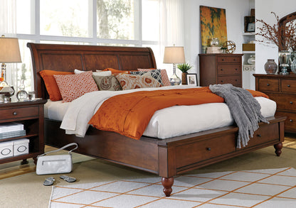 Queen Sleigh Bed