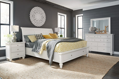 Cal King Sleigh Bed