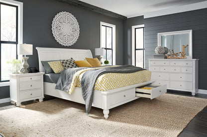 King Sleigh Bed