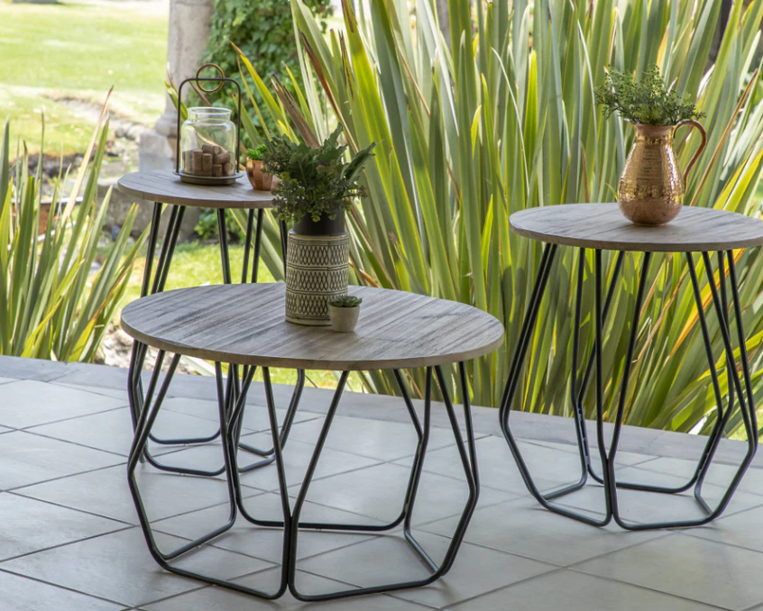 Anvil Chair Side Table