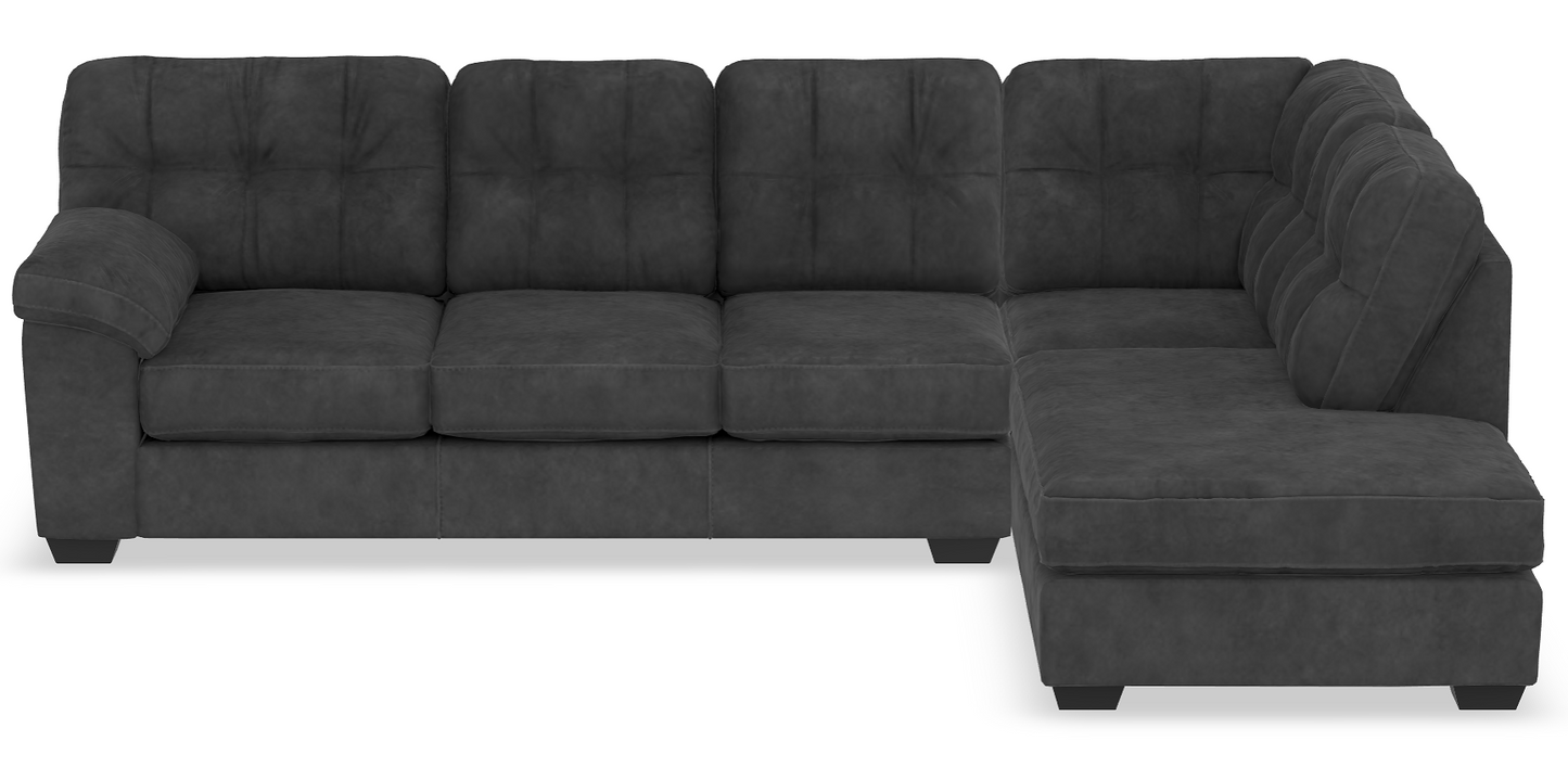 ACCRINGTON LAF SOFA / RAF CHAISE 2PC SECTIONAL