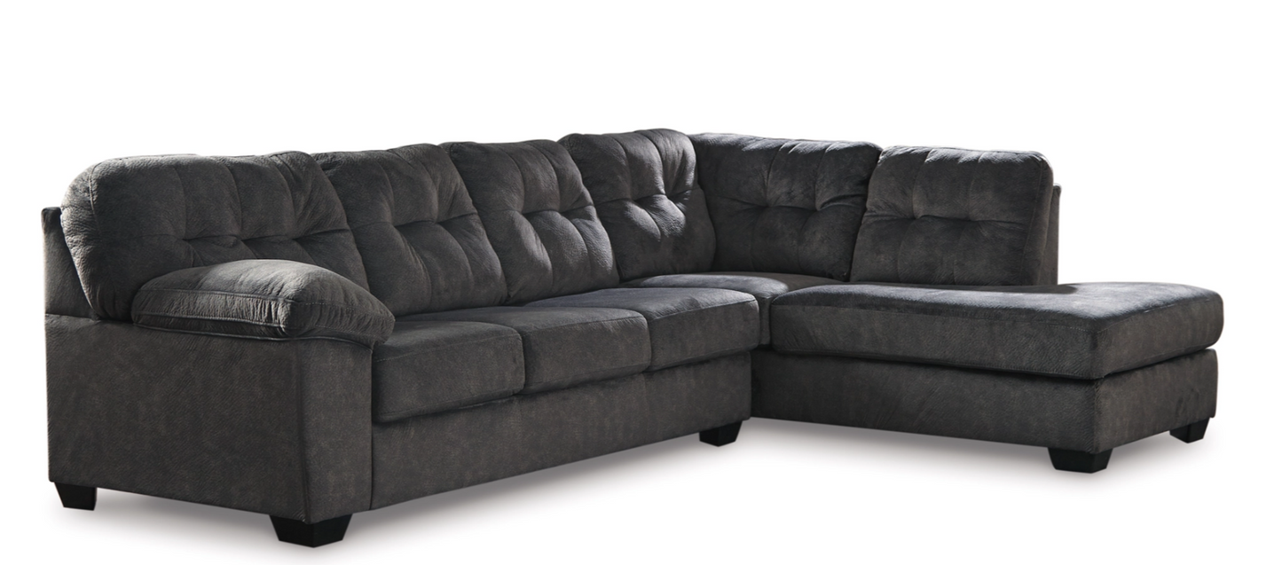 ACCRINGTON LAF SOFA / RAF CHAISE 2PC SECTIONAL