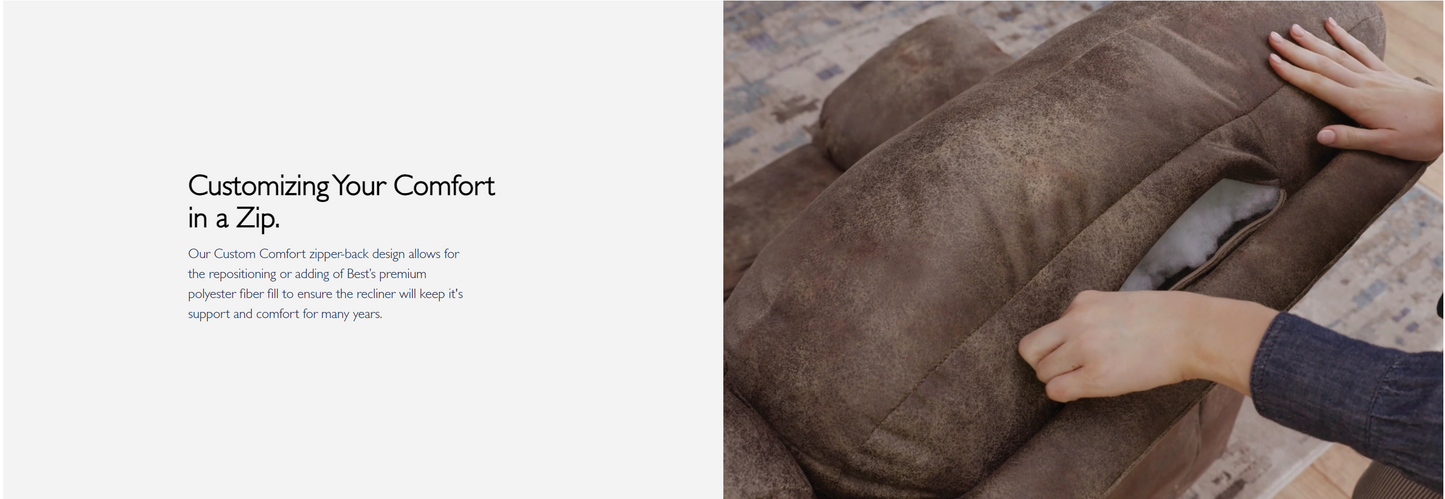 Bodie Medium, Power Lift Recliner