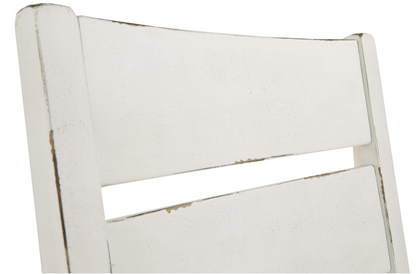 Grindleburg Farmhouse Ladder Back Cushioned Dining Chair